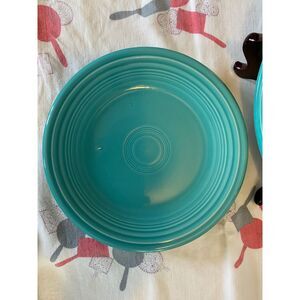 Fiestaware Turquoise Classic Rim Salad Plate